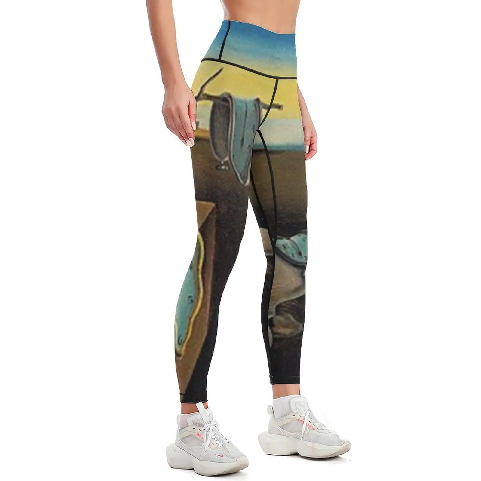 Salvador Dali The Persistence of Memory Leggings trousers workout clothes for sports for sports shirts gym Womens Leggings