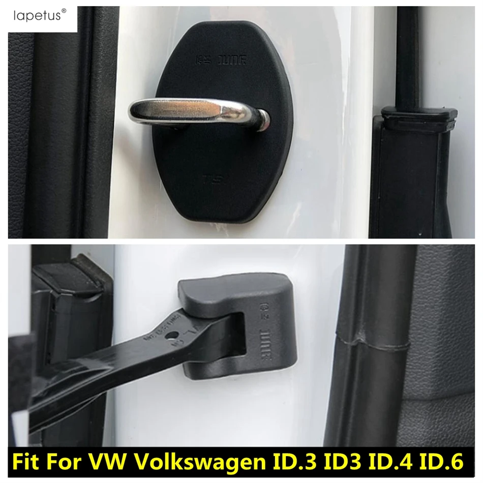 

Car Door Lock Arm Stopper Limitter Decoration Protection Cap Cover Accessories Interior Fit For VW Volkswagen ID.3 ID3 ID.4 ID.6