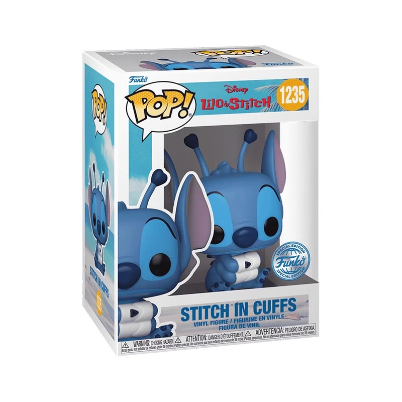 Genuine Edition FUNKO POP Disney Lilo & Stitch: Stitch with Shackles Anime Decoration Ornament Model Toys Collectible Model - Image 6