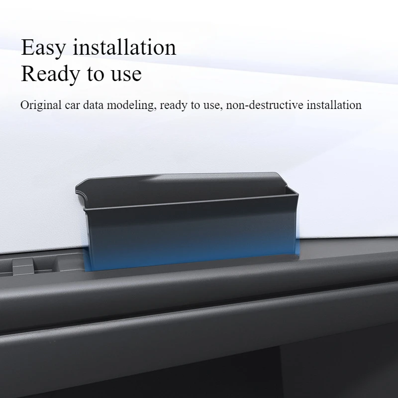 Scatola di immagazzinaggio maniglia porta per Tesla Cybertruck 2024 2025 ABS 4 pezzi aggiornamento porta laterale vassoio portaoggetti organizzatore accessori pickup auto