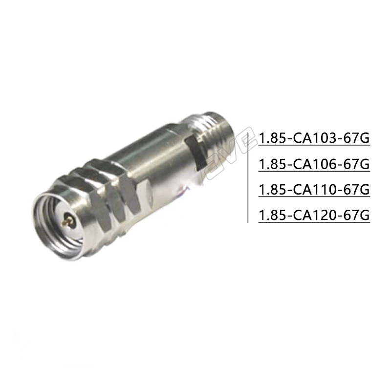 1.85-CA103 CA106 CA110 CA120/1.85mm Fixed Attenuator 3-20dB 67G 2W