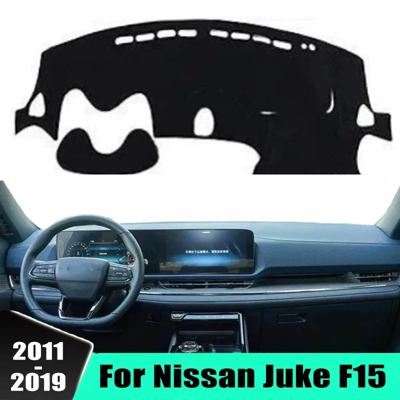 

Car Dashboard Cover Sun Shade Mats Avoid Light Pads Instrument Panel Protective For Nissan JukeF15 2011-2019 Models