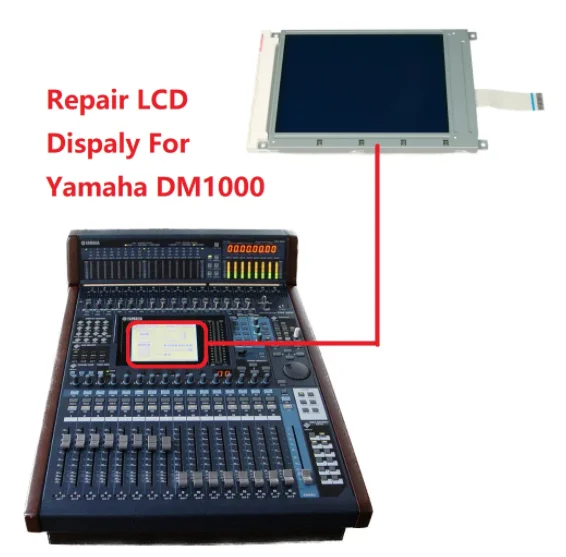 

LCD Matrix For Yamaha DM1000 DM-1000 Display Screen Repair