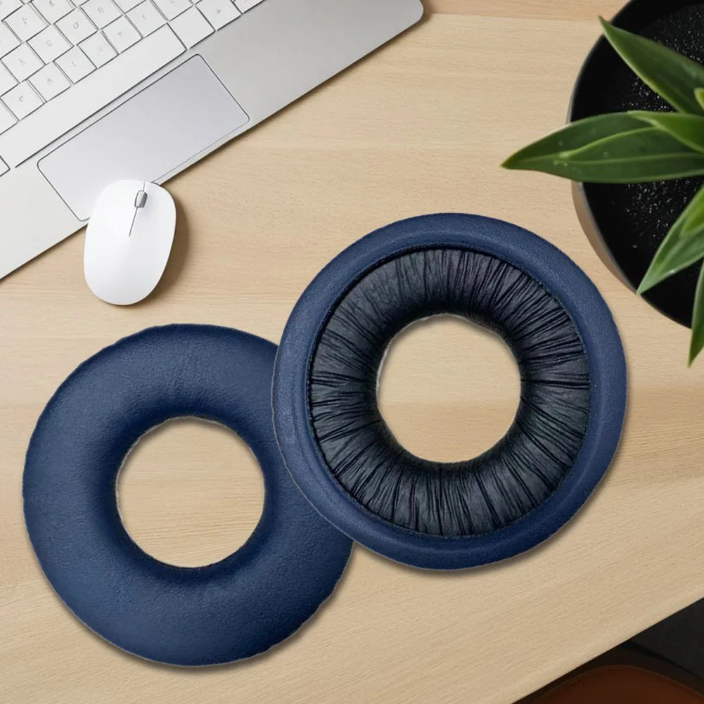 Coussin d'oreille de téléphone de sauna de mousse à mémoire de forme, isolation phonique, coussins d'oreille confortables pour SONY WH-CH500 téléphone de sauna supra-auriculaire