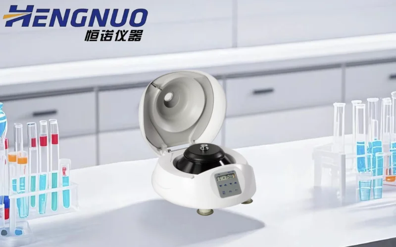 Mini15 آلة الطرد المركزي للمختبر الطبي 15000 دورة في الدقيقة أنابيب دوارة صغيرة معدات المختبرات الأساسية