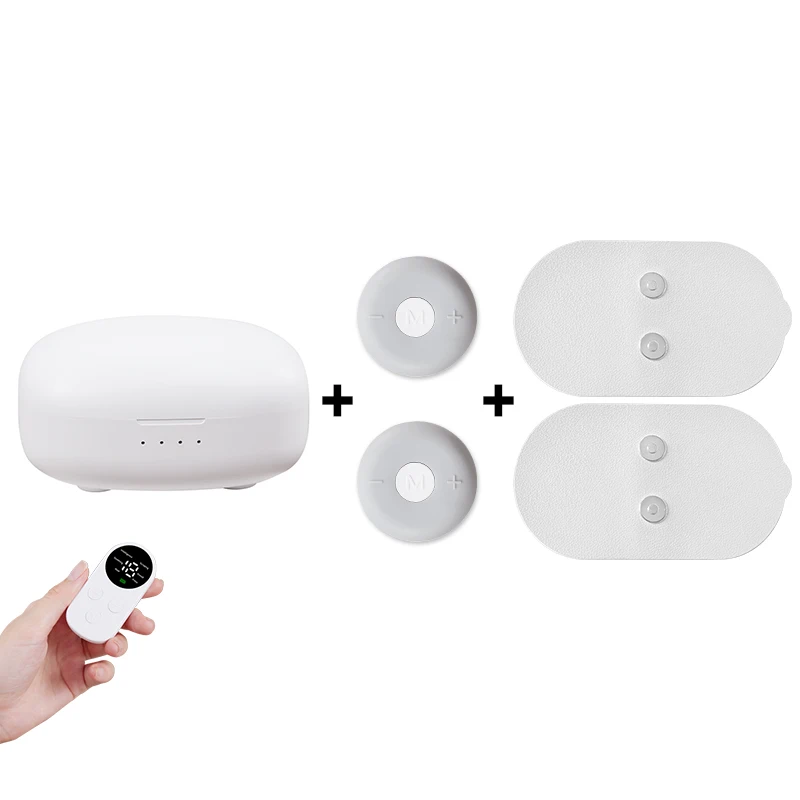 

Premium Tens Massager Pain Relief Device Pad Portable Electric Muscle Stimulator Rechargeable Neck and Back Ems Pulse Massager