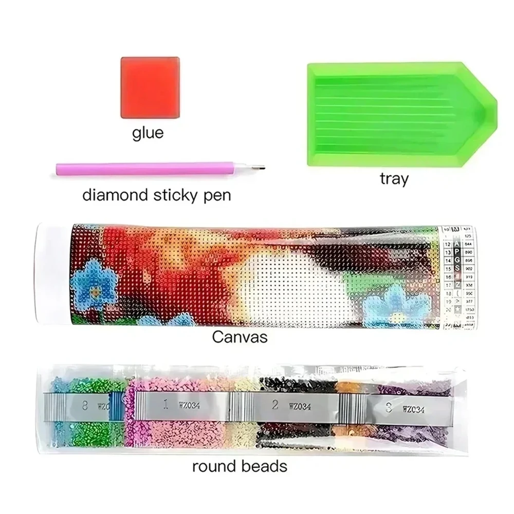 5D DIY Full Drill Diamond Painting Chucky Horror Clown Ghost Baby Movie Character Embroidery Kids Gift Home Decor Art Mosaic NEW view 5