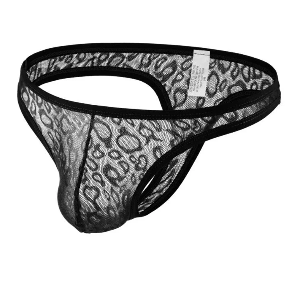 

Для праздника, отпуска, полые трусики, нижнее белье с лямками, леопардовый узор, нейлоновая ткань, прозрачная длина обычной длины