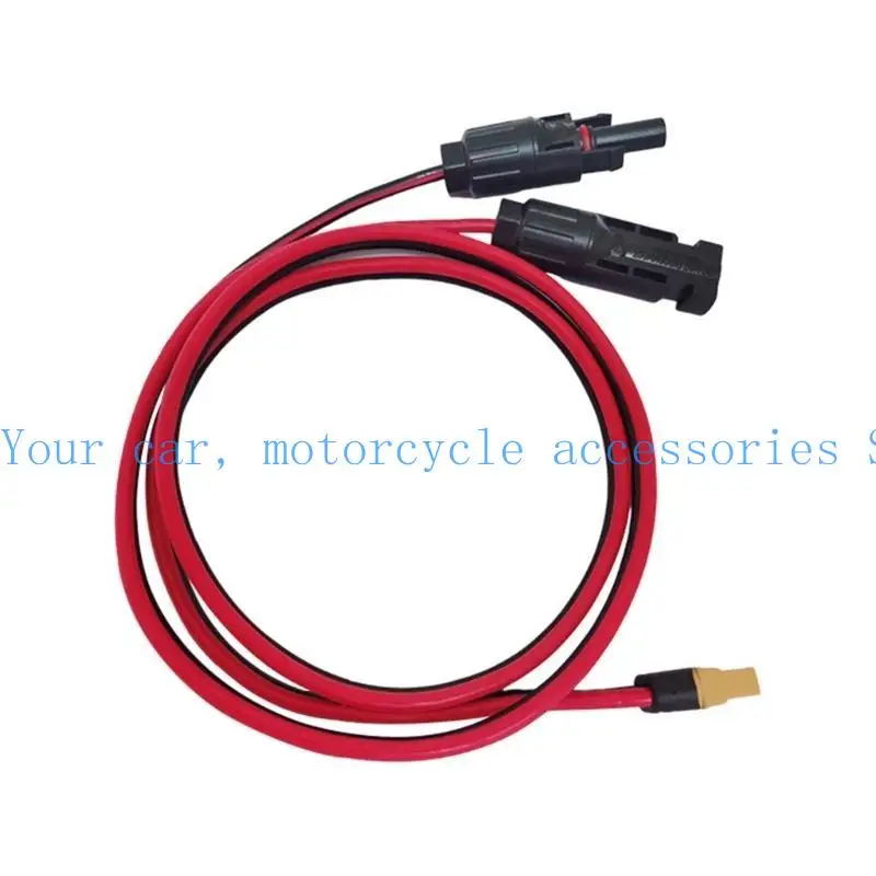 31BC 12AWG XT60 أنثى لوحة الاتصال الشمسية اتصال كابل شحن كابل مولد الطاقة الشمسية