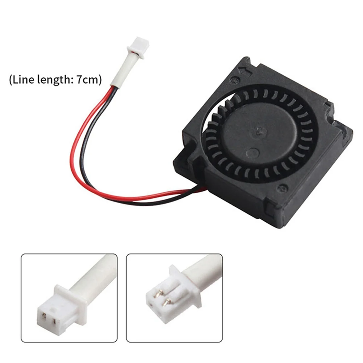 ABJZ Extruder 3010 Turbo Fan لمروحة تبريد -3S1 24V 11000rpm مع مروحة XH1.25 Pin مزدوجة كروية بدون فرش