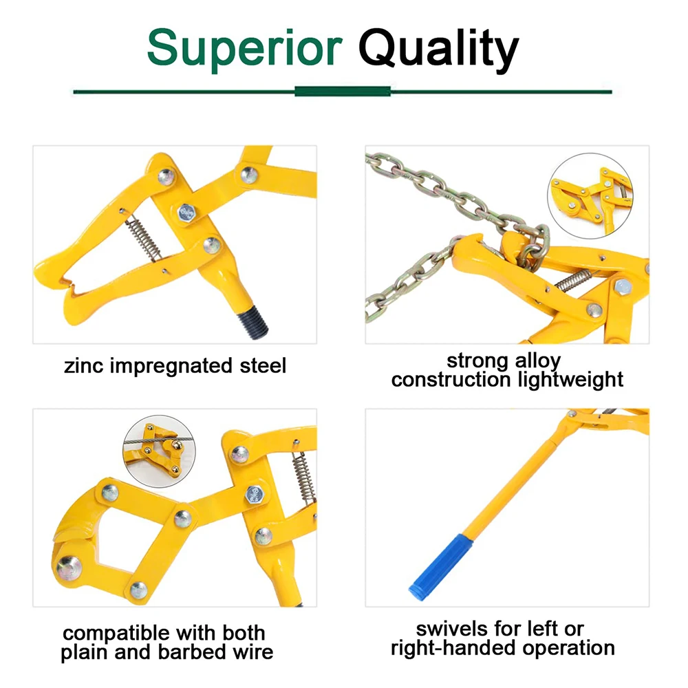 Цепной фильтр 2025, инструмент для ремонта забора, ограждение, уличное оцинкованное животное, электрический забор, натяжение проволоки для фермы, инструменты для обжима