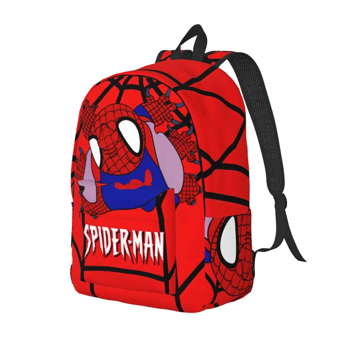 Signs Storage Bag Marvel Spider Man Boys Daily Travel Birthday Zipper Closure Knapsack