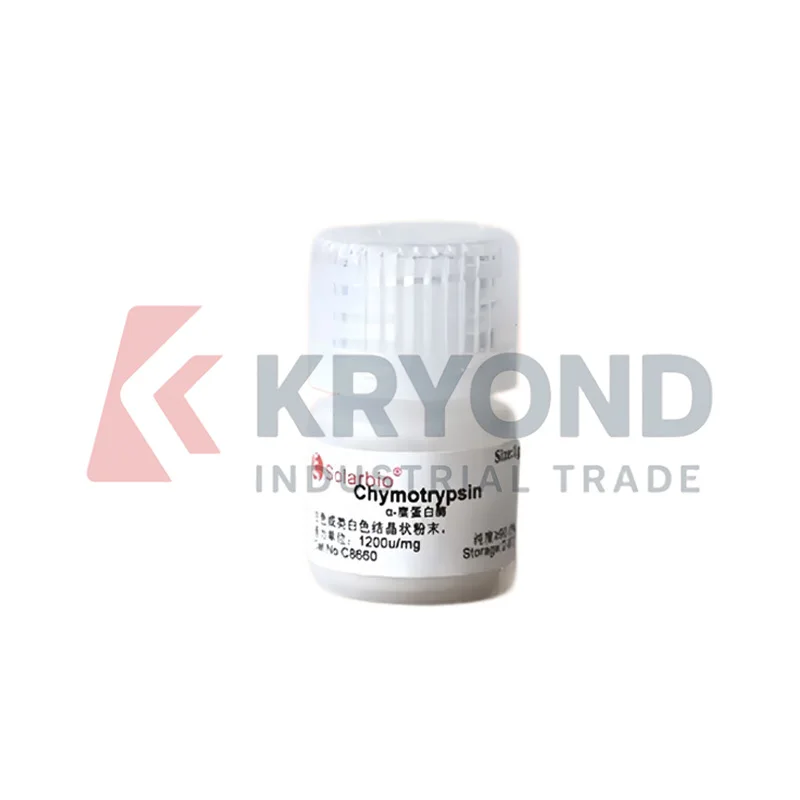 Solarbio Alpha Chymotrypsin CAS 9004 07 3 Laboratory Reagent Biochemical Research Material Enzyme Study Protein Analysis Lab 1g