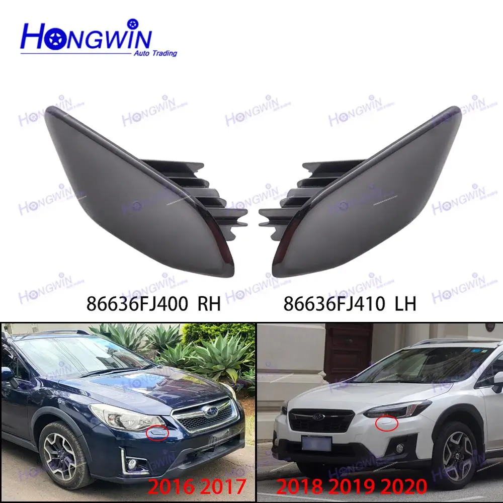 Крышка форсунки омывателя передней фары для Subaru XV Crosstrek 2016 2017 86636-FJ410 86636-FJ400