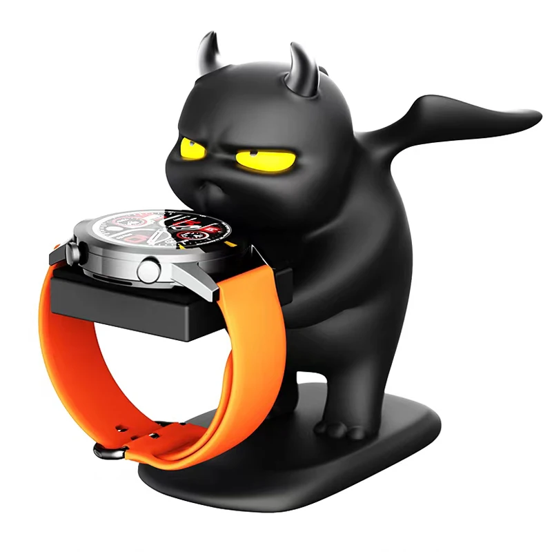 For Huawei Watch 3 GT2 GT3 Pro Charger Stand Holder Base 46mm Kawaii Cute Dragon Figurines Resin Desktop Charging Dock Station