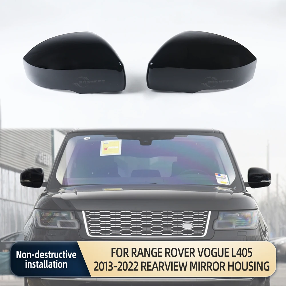 Car Exterior Rear View Mirror Car Cover Accessories For Range Rover Vogue L405 2013 2014 2015 2016 2017 2018 2019 2020 2021 2022