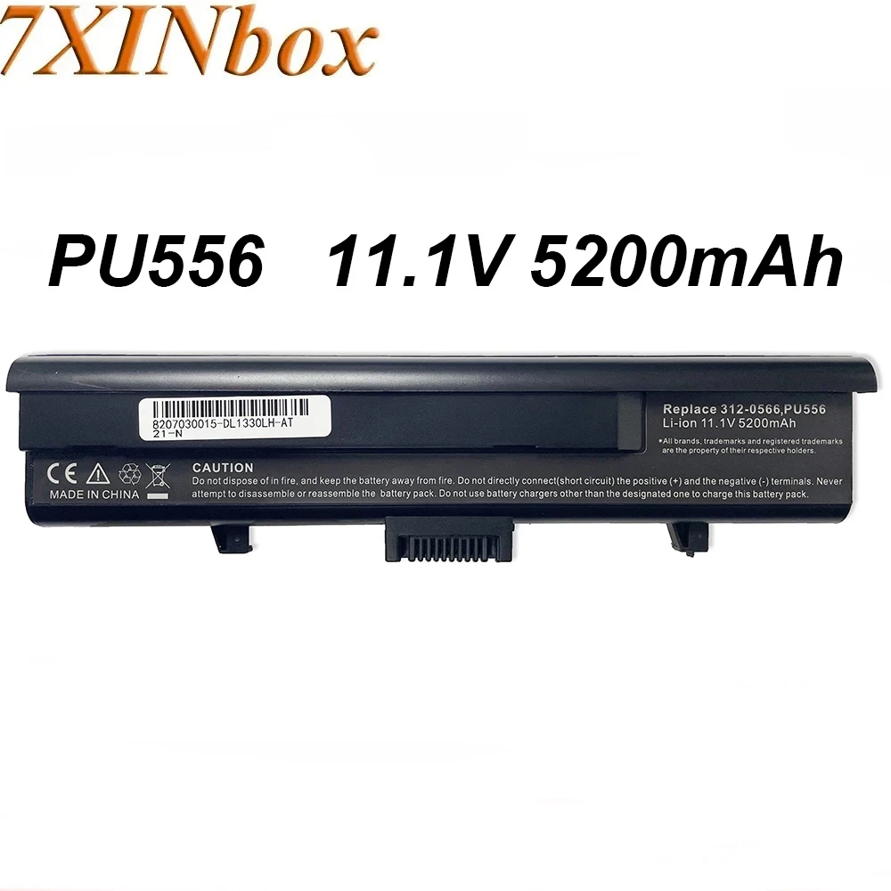 

7XINbox PU556 312-0566 11.1V 5200mAh Laptop Battery For Dell XPS M1330 M1350 Inspiron 1318 Series Laptop Replace Battery