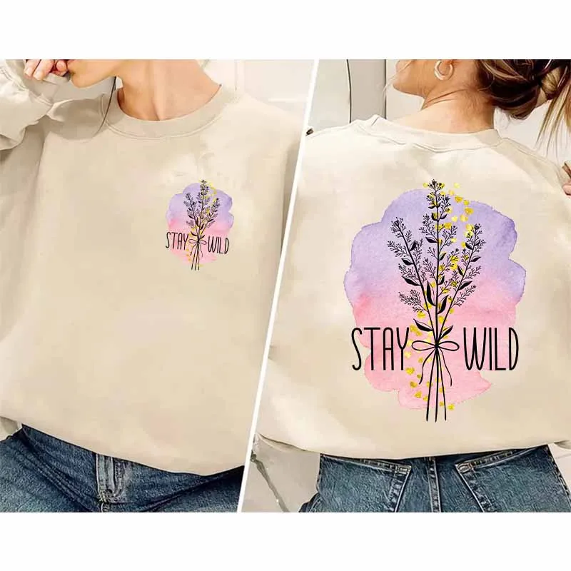 DTF الهندباء التصحيح الحديد على نقل ملصق للملابس DIY بها بنفسك جميلة نقل الحرارة الشارات طباعة ملصق فريد زين #5