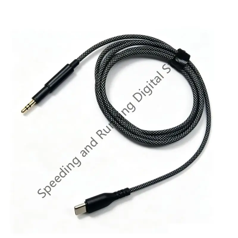 Replacement USB C to 2.5Mm Earphone Cable for AKG K450 K451 K452 K480 Q460 headphones 150Cm