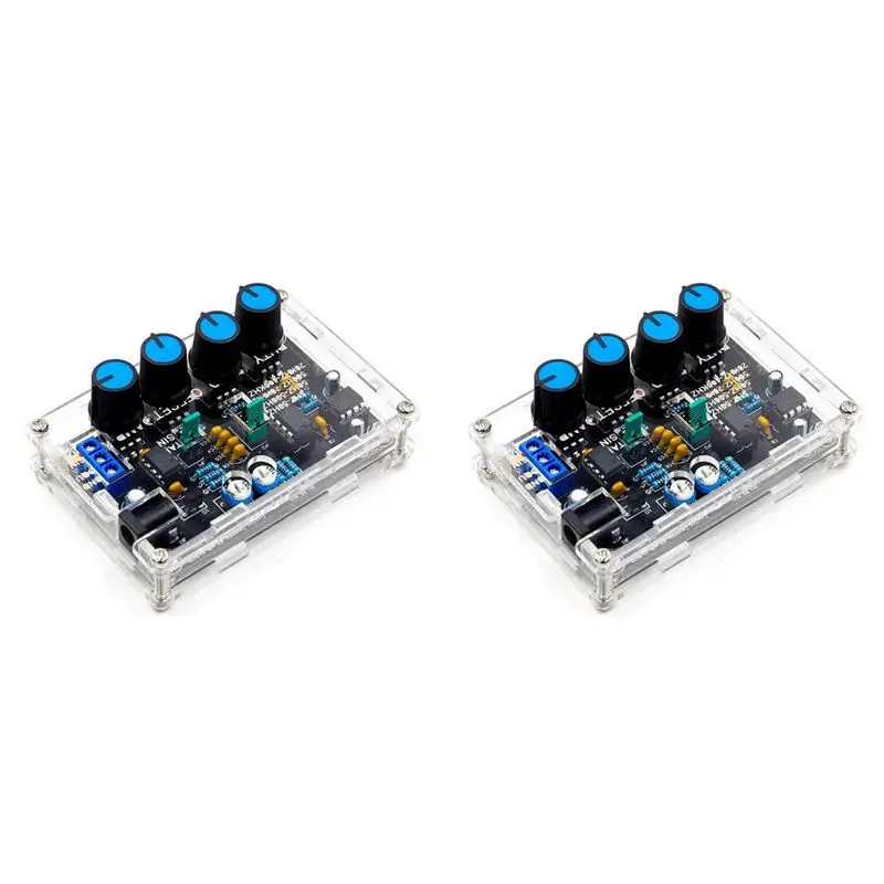 ABUL-2X ICL8038 High Precision Adjustable Signal Generator Kit Sinusoidal Triple-Cornered Square Sawtooth Output 5Hz-400Khz