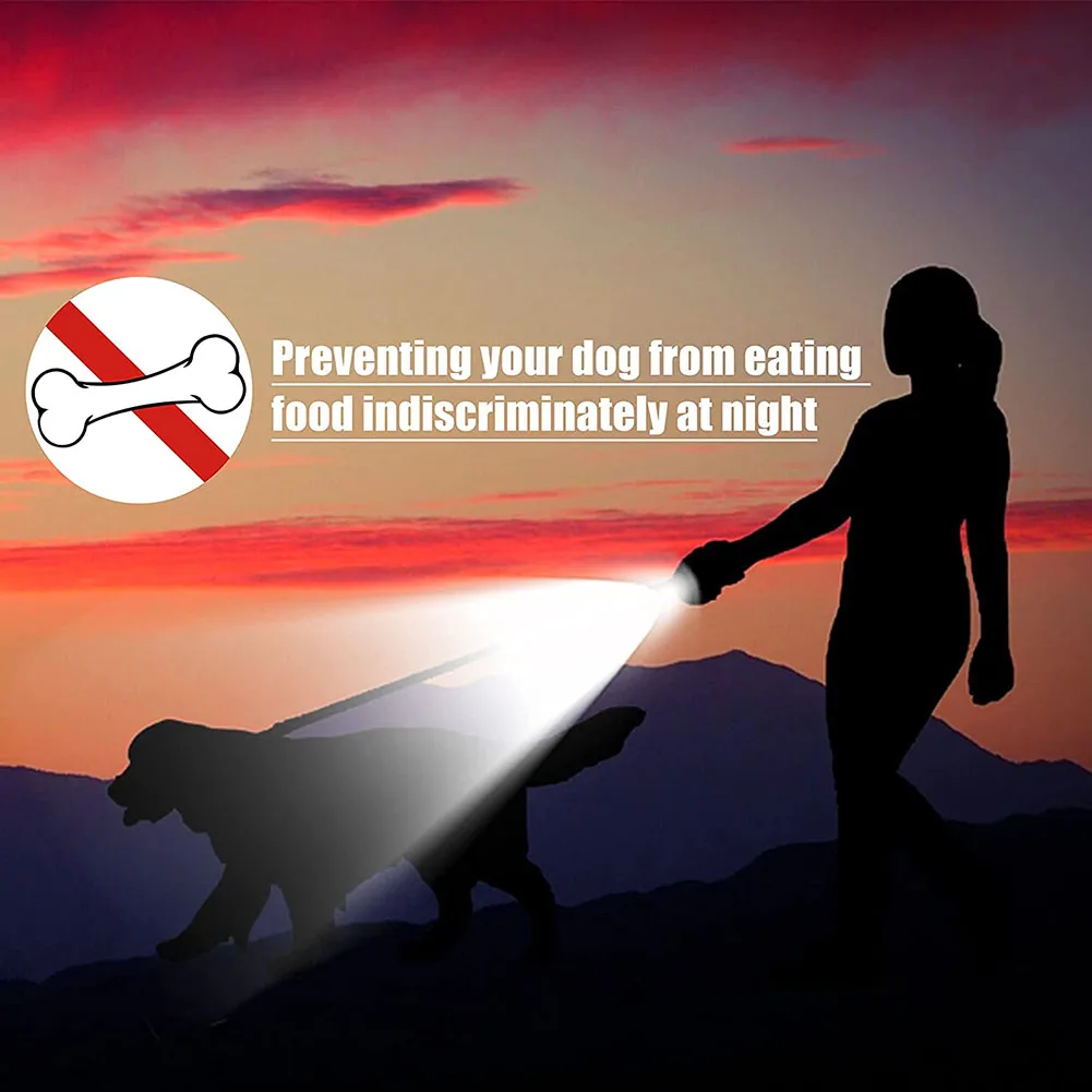 【VALUE MONEY】Retractable Leash With Light/Flashlight, Tangle-Free Heavy-Duty, Continuous Charging, With Non-Slip Handle