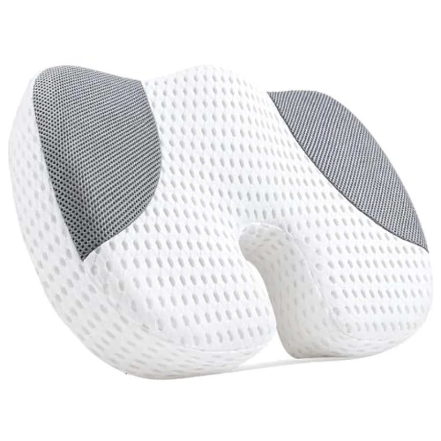 

Hot Tub Booster Seat, 4D Air Mesh Weighted Hot Tub Pillow with Powerful Non-Slip Suction Cups, Ergonomic Booster Cushion, Quick