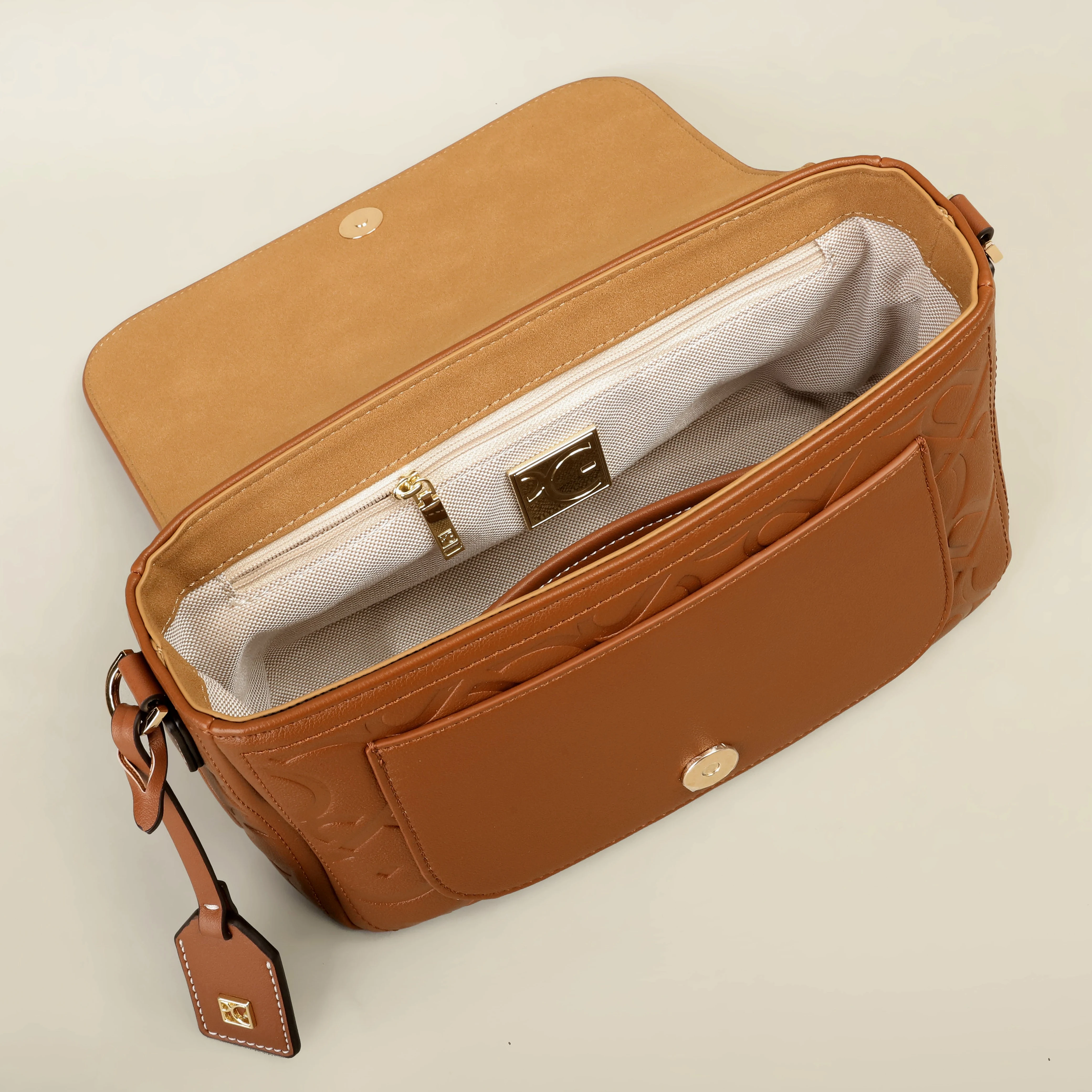 PG 2026 Klassische Retro Damen-Schultertasche aus Leder, Multifunktionales Old-School-Design, Klassische Umhängetasche – Detail 16