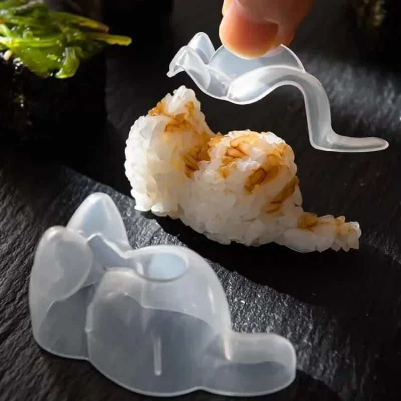 Japan imported Cat Rice Ball Mold Baby Eating Utensils Household Plastic Sushi Molds Complementary Food Rice Mold Machine