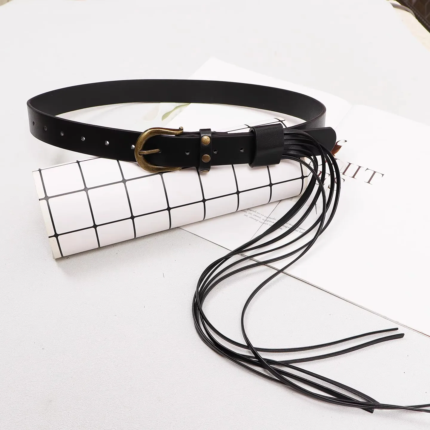 Pista da donna Moda PU Pelle Nappa Fascia da smoking Abito femminile Corsetti Cintura Cinture Decorazione Cintura larga R3285