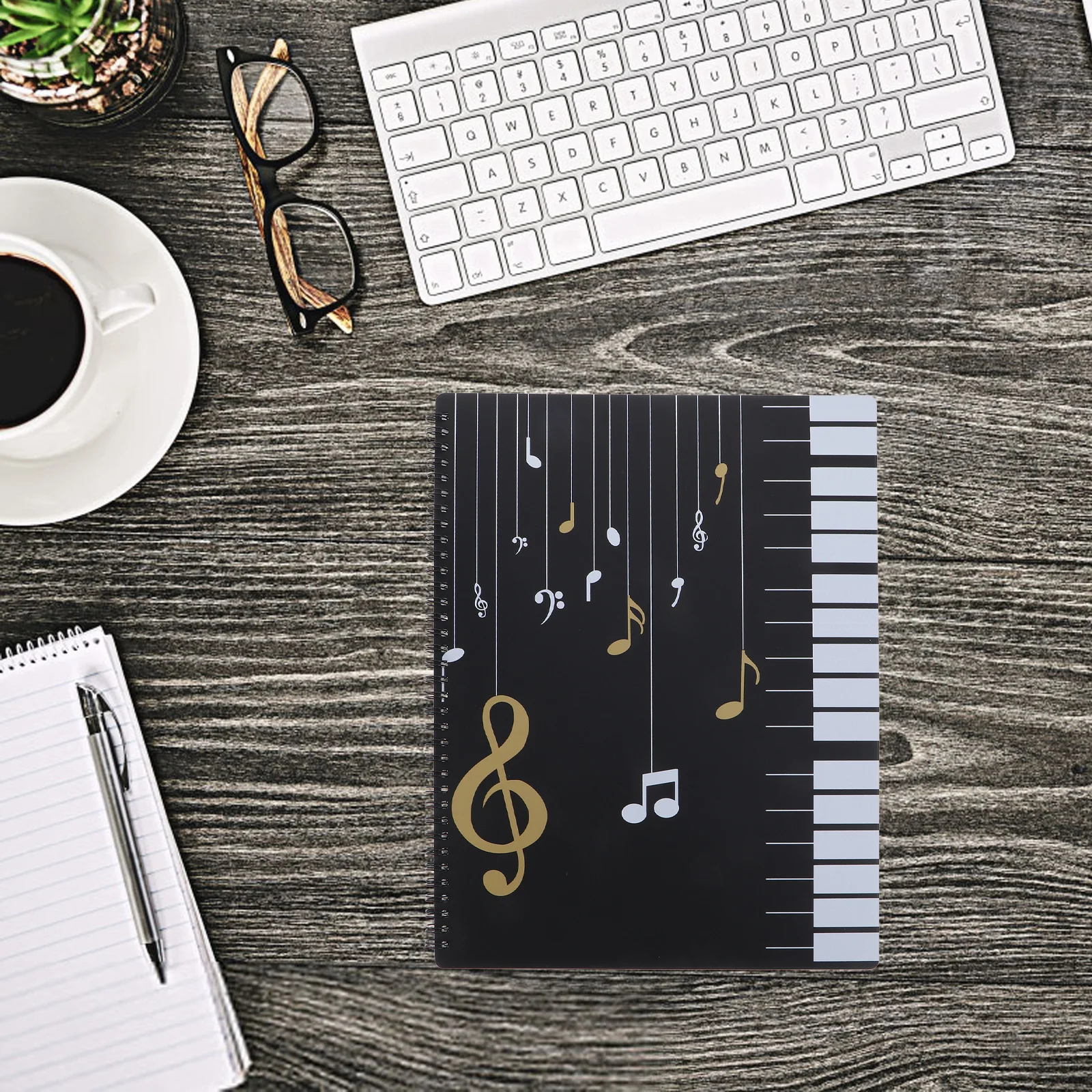 

Waterproof Sheet Folder File Storage Sturdy A4 Music Paper Organizer Premium Loose Leaf Ring For Documents Portable Music