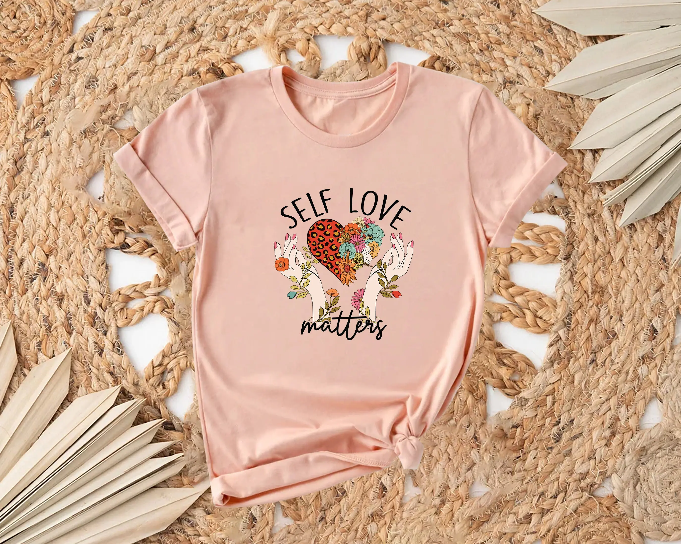 Self Love Matters T Shirt Yourself Mental Health Inspirational Positive Qouted Motivational