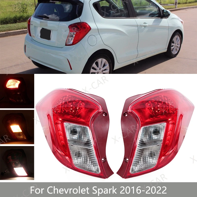 

Rear Bumper Tail Light Stop Brake Lamp For Chevrolet Spark 2016 2017 2018 2019 2020 2021 2022 Taillight Taillamp