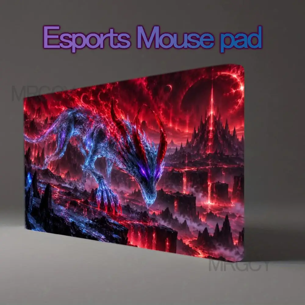 Hell Phantom Wolf Mouse Pad Gaming XL New Home Mousepad XXL keyboard pad Soft Natural Rubber Computer Mice Pad Table Mat