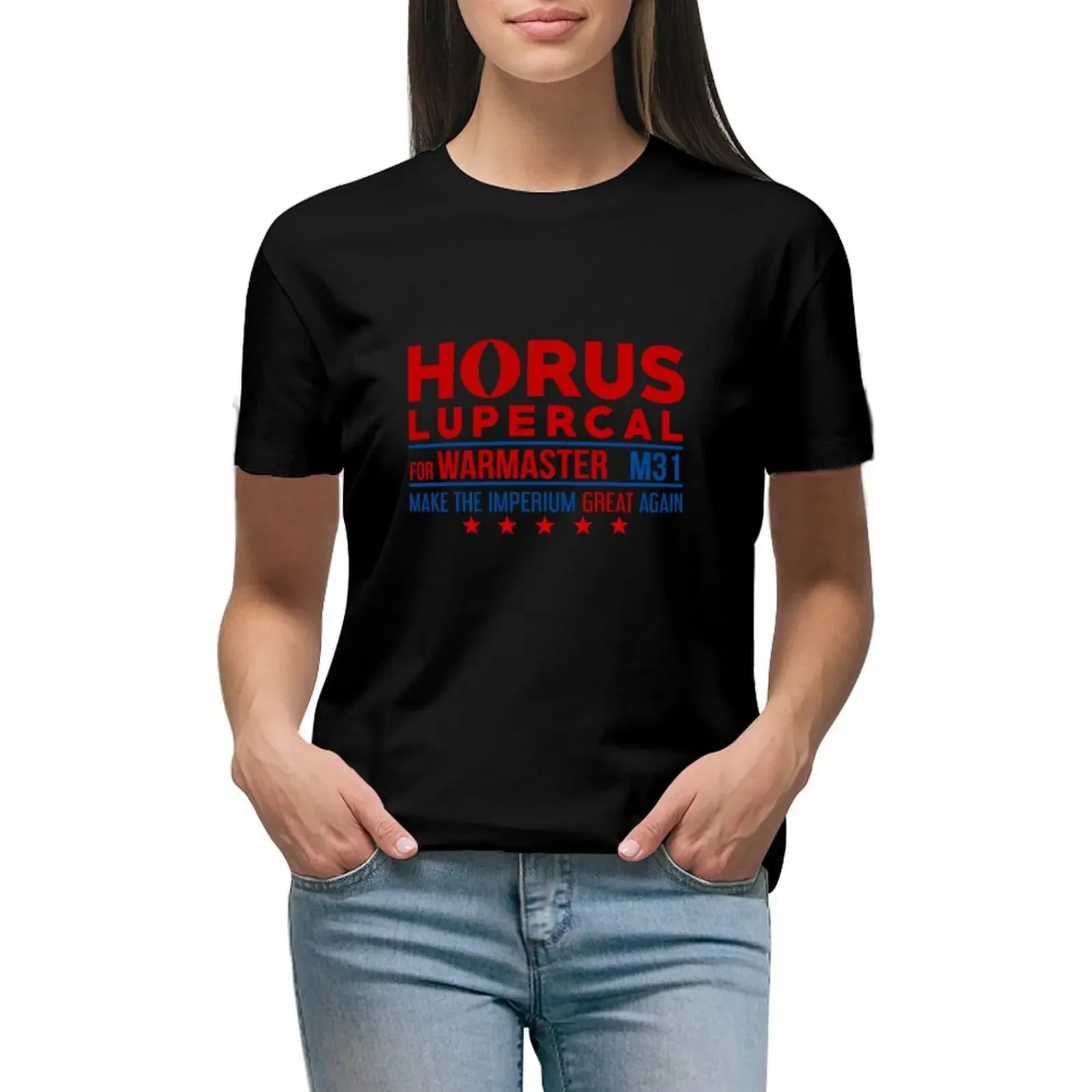 

Vote Horus T-Shirt tops heavyweights korean fashion hippie clothes cropped t shirts for Women