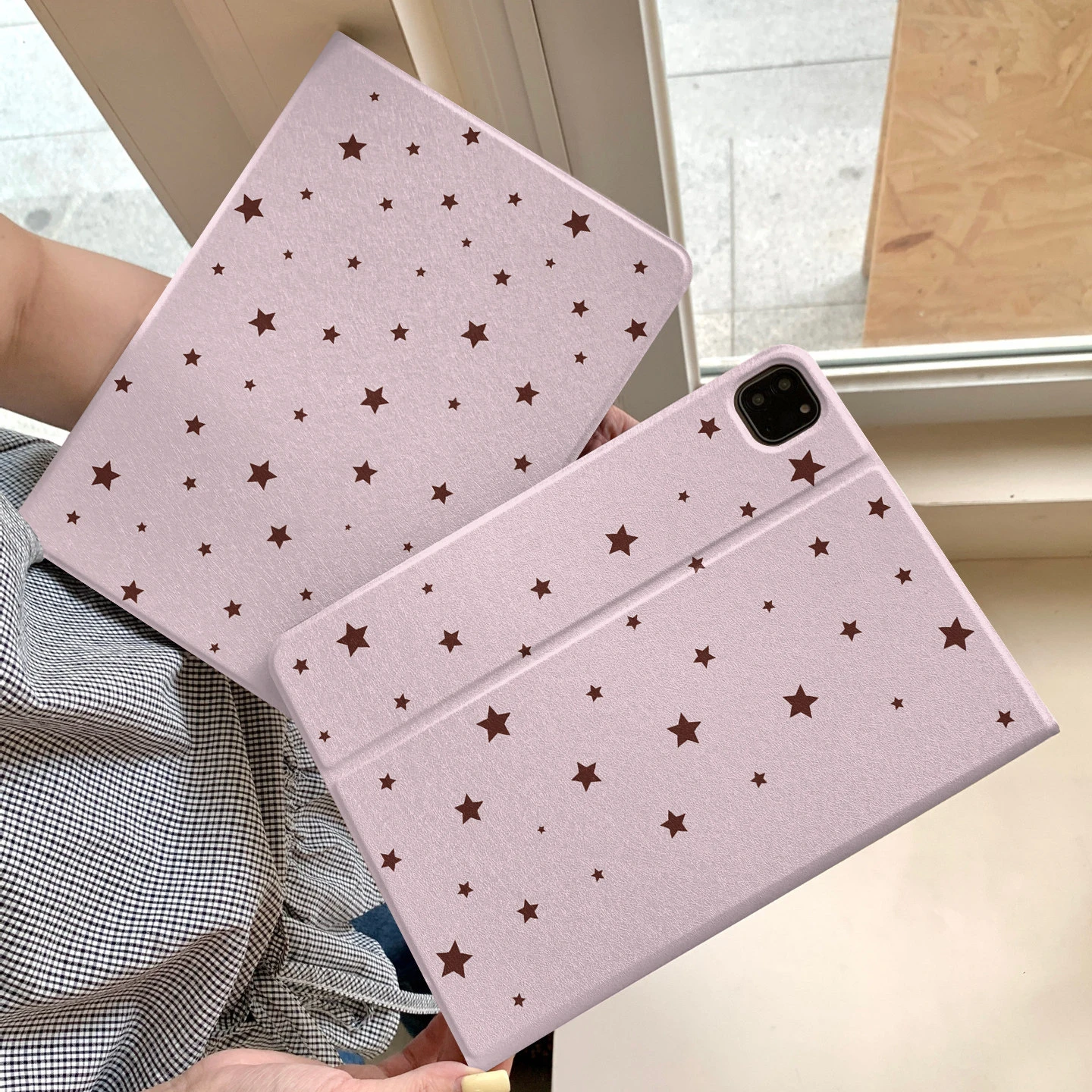 Gentle Full Screen Pink All Inclusive Shell For iPad Pro 13 11th M5 M4 12.9 A16 10 8 7 9th 10th Air 11 M2 M3 Mini Tablet Cover