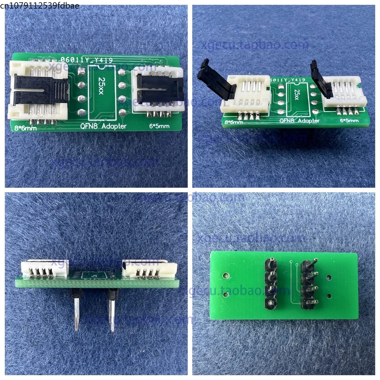 Original QFN8 WSON8 MLF8-DIP8 2-in-1 adapter burning socket 6 * 5 and 8 * 6 chips