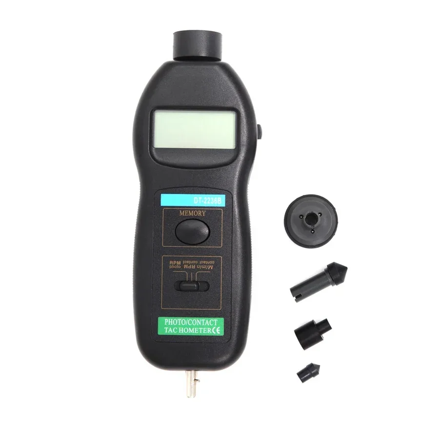 Test Range Photoelectric Contact Digital Tacho Tester Tachometer