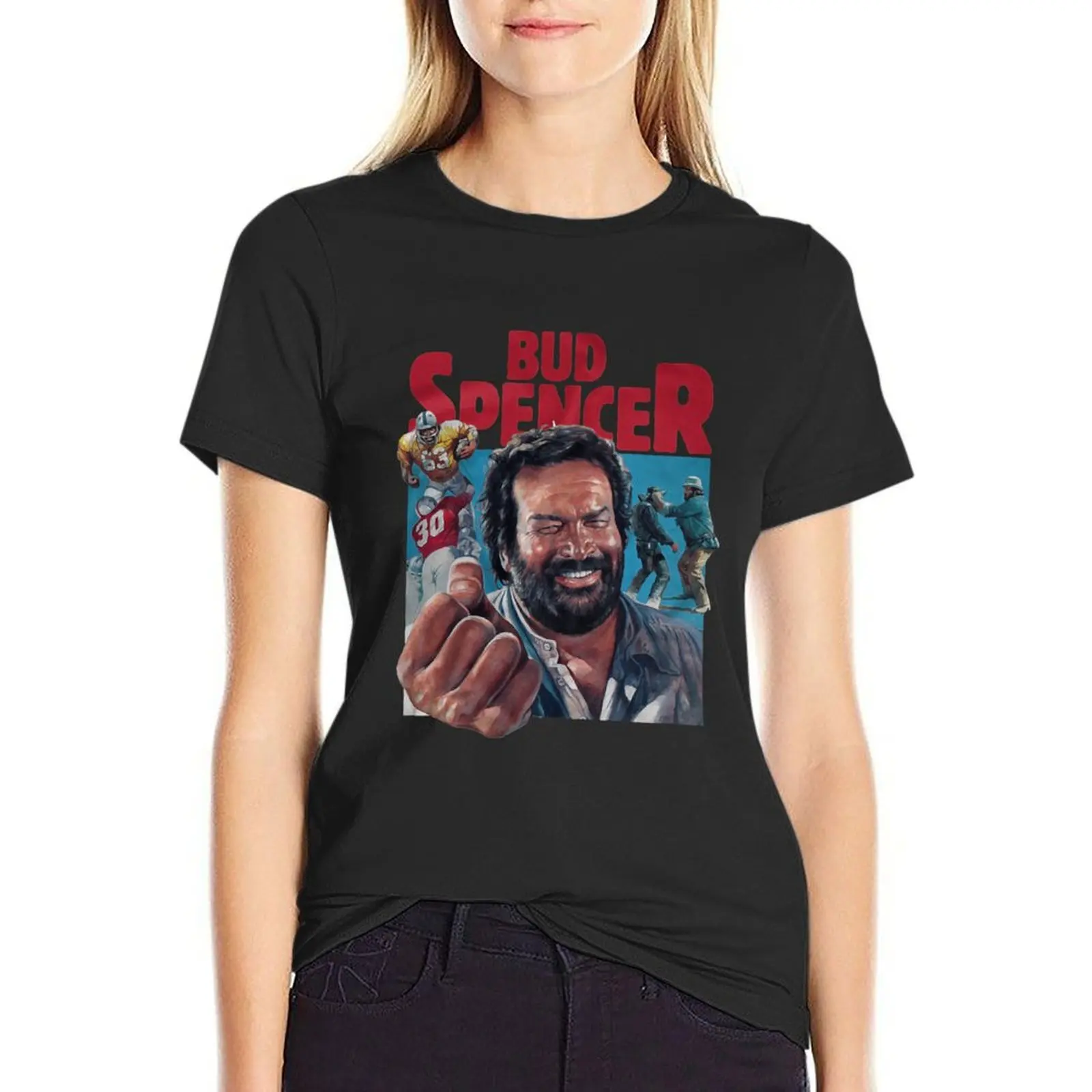 gradient background <<bud spencer,bud spencer,bud spencer,bud spencer>> T-Shirt