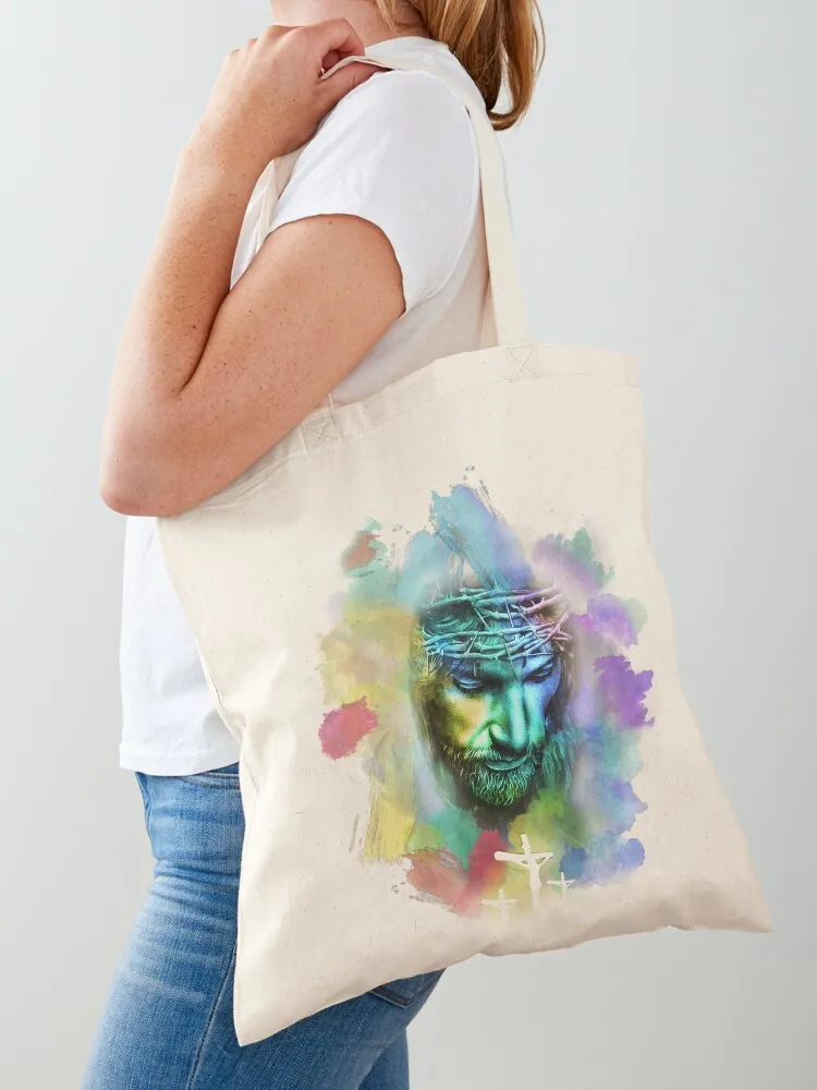 God Lord Jesus Christ - Christian Gifts Store Tote Bag shopping bag tote bags aesthetic custom tote bag shoping
