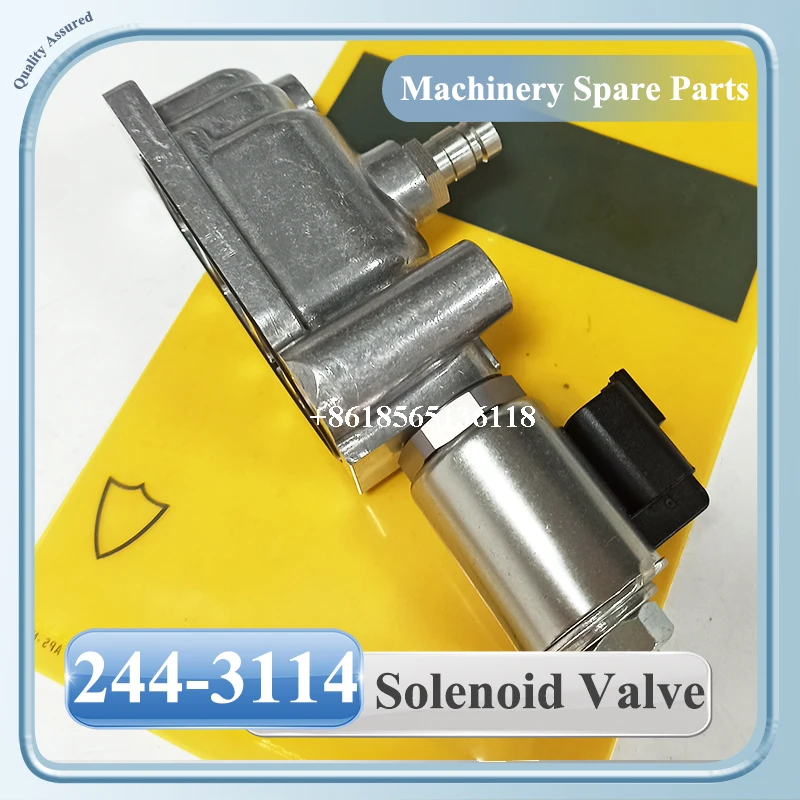 

High Quality Excavator Solenoid Valve 244-3114 2443114 for E740B Truck D6R Tractor 938h 950g Wheel Loader