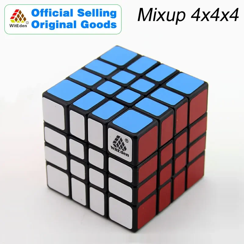 WitEden & Oskar Mixup 4x4x4 Magic Cube 4x4 Cubo Magico Professional Speed Neo Cube Puzzle Kostka Antistress Toys For Boy