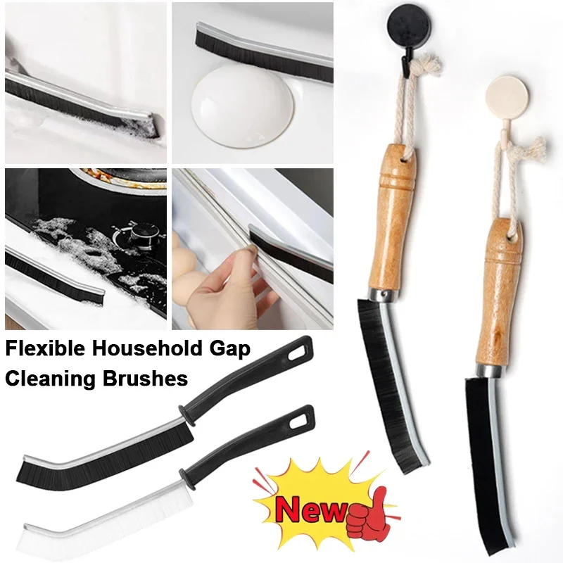 

Flexible Household Gap Cleaning Brushes Tile Joints Scrubber Long Gap Cleaning Brush Multifunctional Floor Lines Cleaning Brush