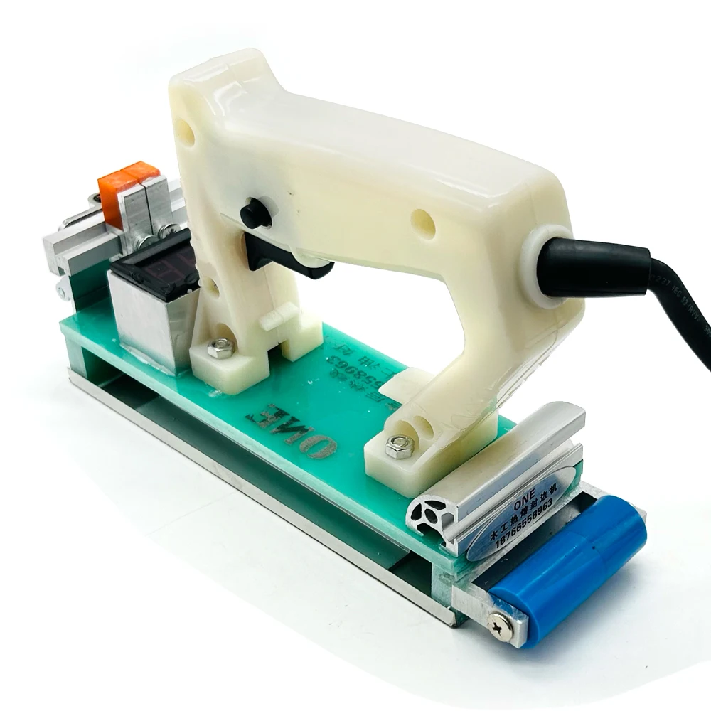 Imagem -04 - Madeira Hot Melt Edge Banding Machine Calor-ativado Adesivo Tiras Móveis Edge Bander 220v