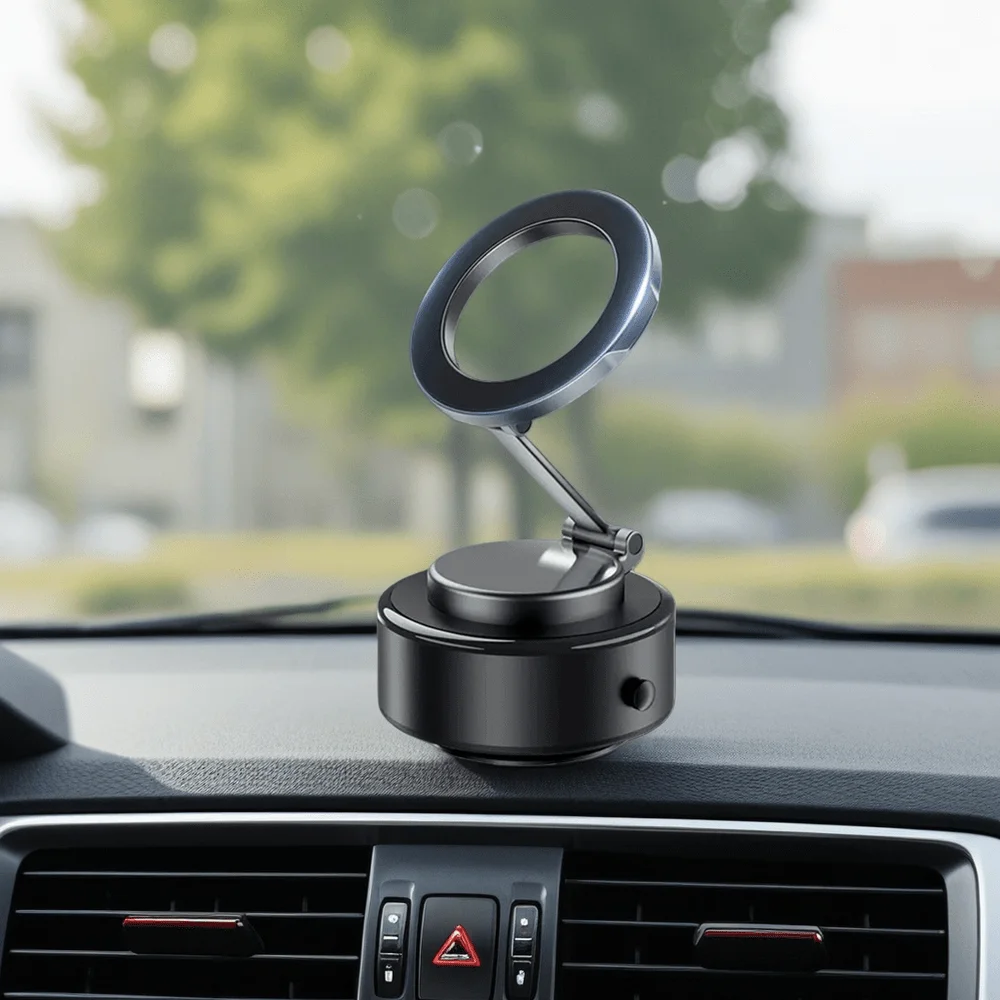 

Adjustable Electric Vacuum Suction Magnetic Phone Holder For Car Phone Holders For Your Car 360° Magsafe Car Mount Magnetic Stand Electric Version Valentine's Day Gift