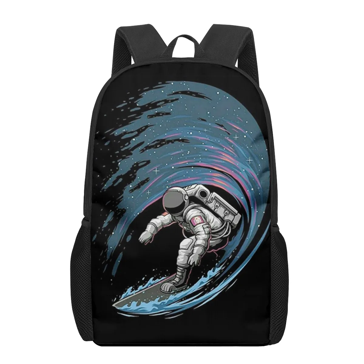 Creative Space Astronaut Universe Pattern mochilas escolares para niños y niñas, mochilas escolares con estampado 3D, mochila de gran capacidad para niños