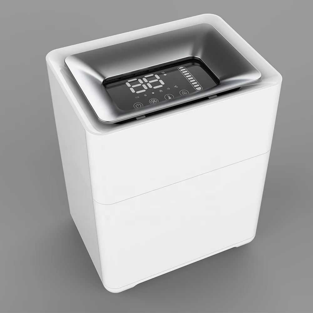 BJS-610 غرفة جديدة خالية من الضباب الكهربائي ثلاثة سرعات ضباب إنذار نقص المياه 6 لتر مرطب تبخيري عالي الجودة #5