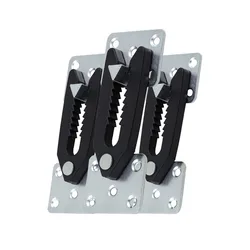 2pcs Sectional Couch Connector Clips Sofa Connector Clamps Joint Alligator Bracket Corner for Furniture Joint Fastener Hardware