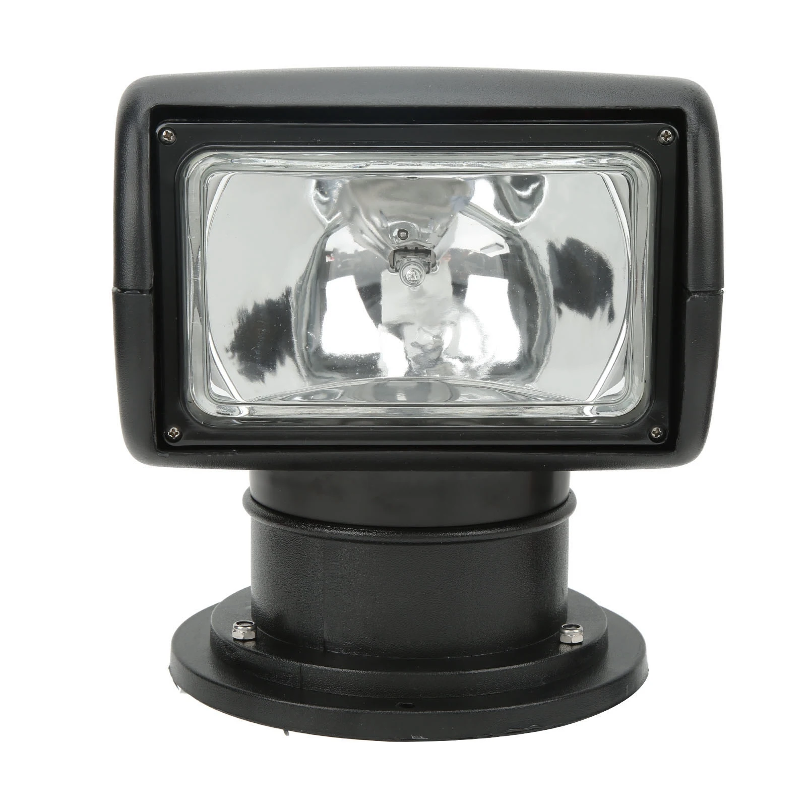 

Удаленный прожектор 100 Вт, 8,3 А, вращение на 360 градусов, водонепроницаемый светильник для лодок, грузовиков и автомобилей, черный, универсальное освещение