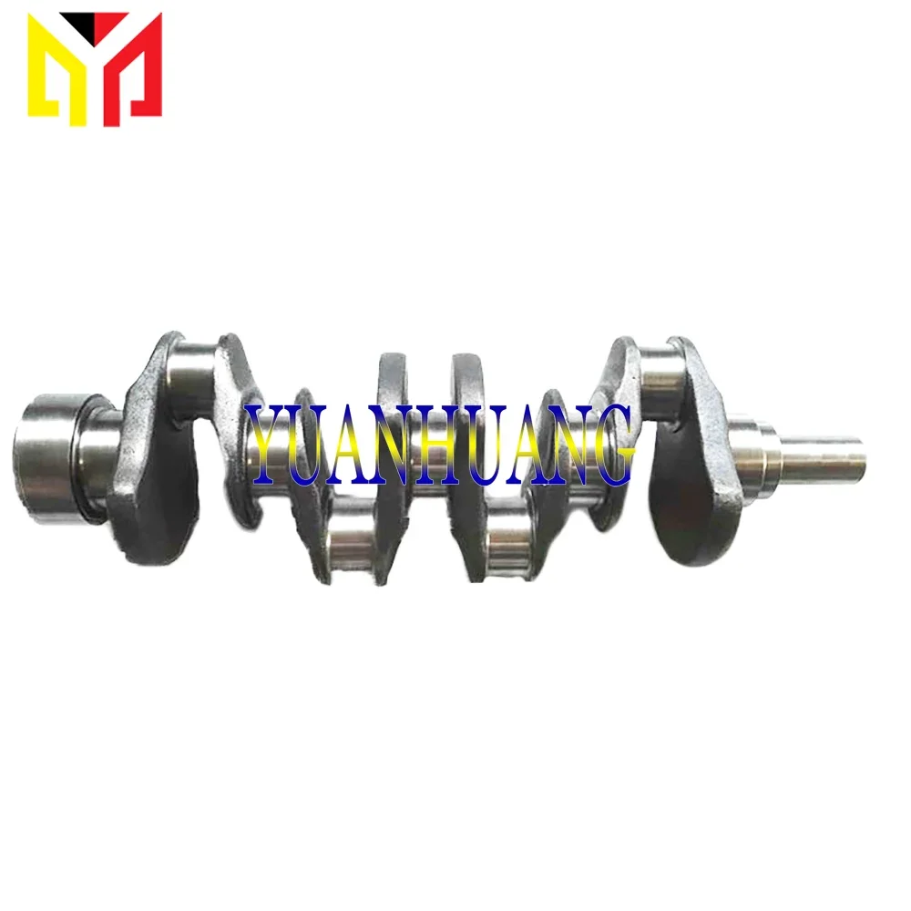 4LE1 Crankshaft for Isuzu Engine Hitachi EX55 45NX for Sumitomo SH55U Excavator Parts