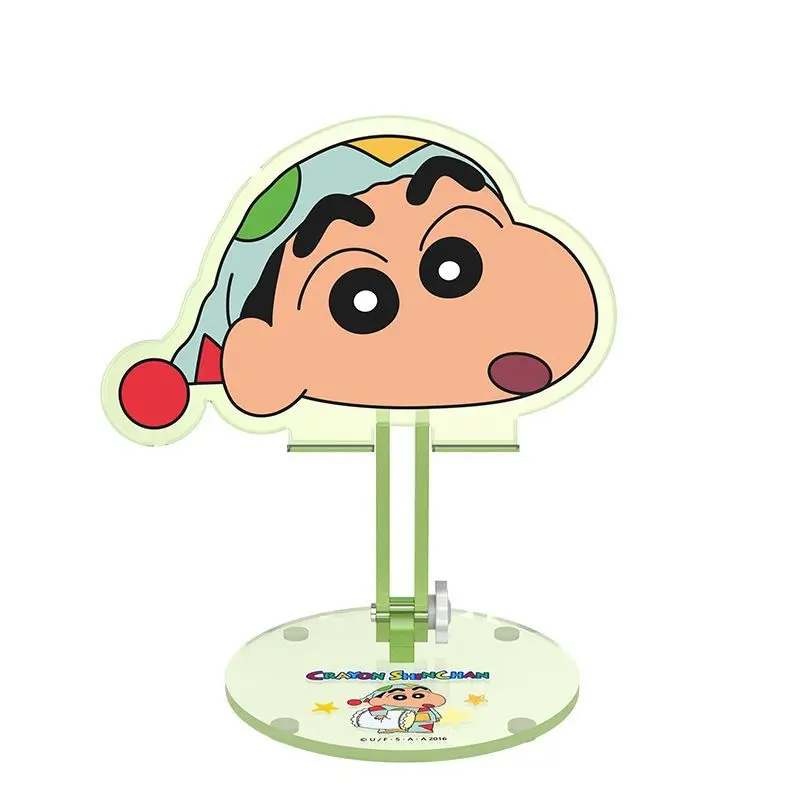 

Kawaii Crayon Shin Chan Acrylic Multifunctional Stand Ornament Cartoon Adjustable Angle Tablet Support Bracket Girls Gifts Toys